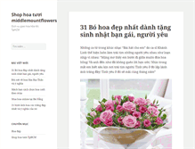 Tablet Screenshot of middlemountflowers.com